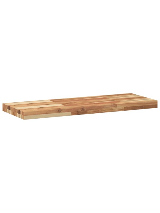 Stolní deska 100 x 30 x 4 cm obdélníková masivní akáciové dřevo