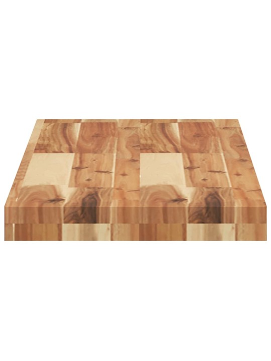 Stolní deska 100 x 30 x 4 cm obdélníková masivní akáciové dřevo