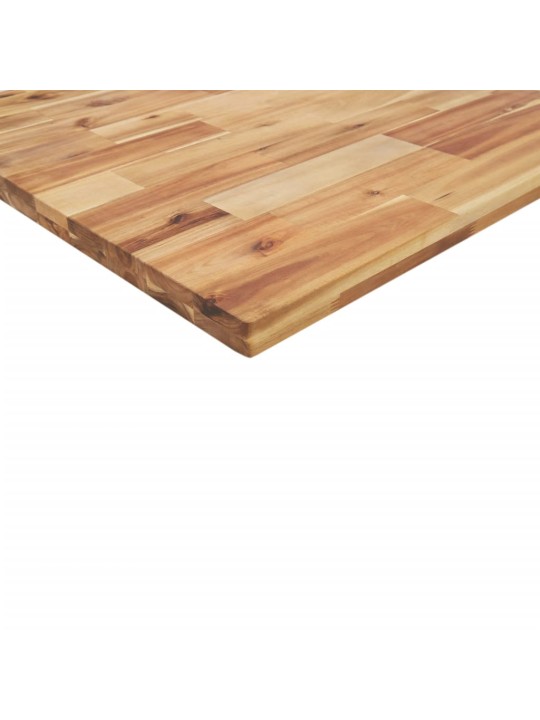 Stolní deska 120 x 30 x 4 cm obdélníková masivní akáciové dřevo