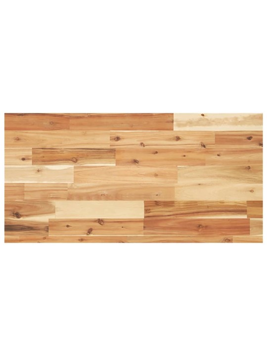 Stolní deska 100 x 40 x 4 cm obdélníková masivní akáciové dřevo
