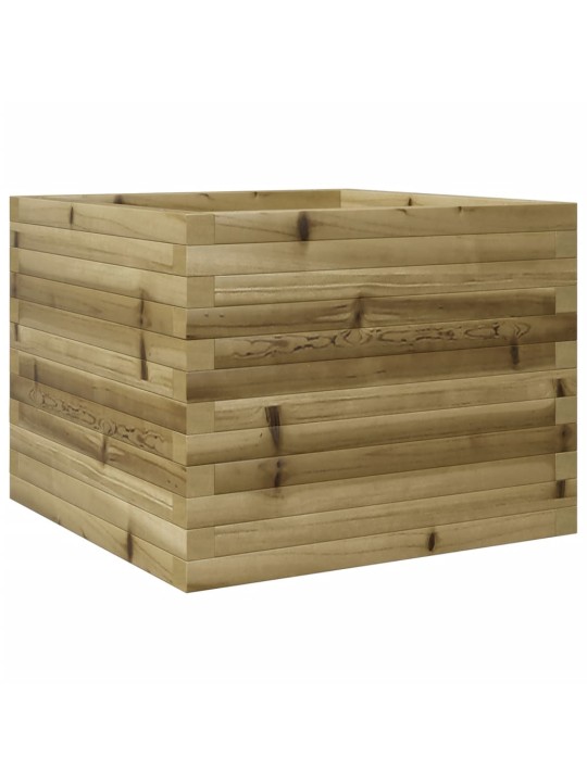 Zahradní truhlík 60 x 60 x 46 cm impregnované borové dřevo