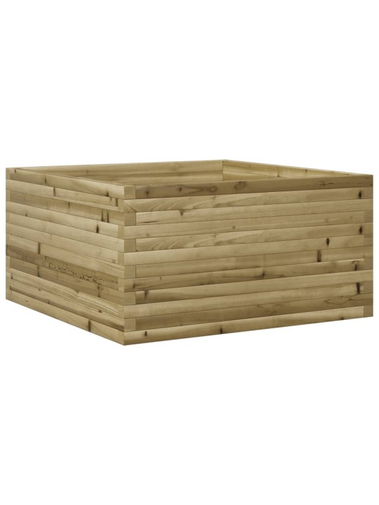 Zahradní truhlík 90 x 90 x 46 cm impregnované borové dřevo