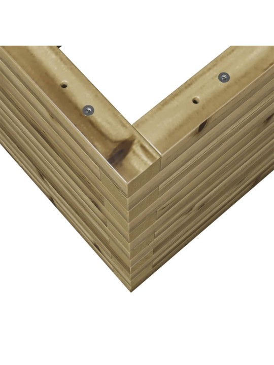 Zahradní truhlík 90 x 40 x 46 cm impregnované borové dřevo