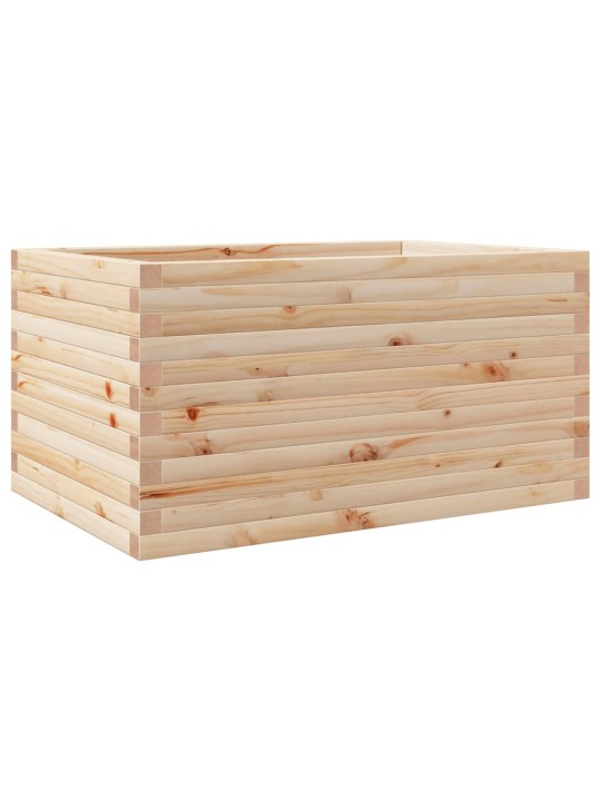 Zahradní truhlík 90 x 60 x 46 cm masivní borové dřevo