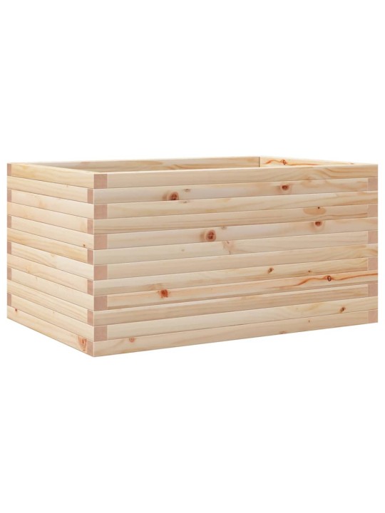 Zahradní truhlík 90 x 60 x 46 cm masivní borové dřevo