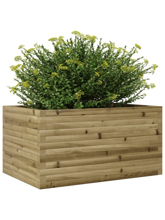 Zahradní truhlík 90 x 60 x 46 cm impregnované borové dřevo