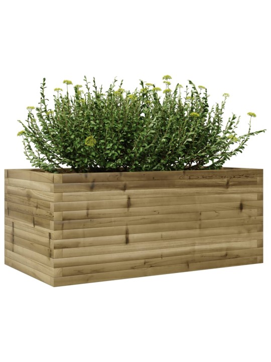 Zahradní truhlík 110 x 60 x 46 cm impregnované borové dřevo