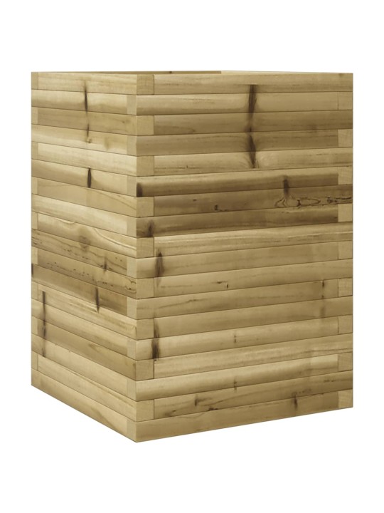 Zahradní truhlík 50 x 50 x 68,5 cm impregnované borové dřevo