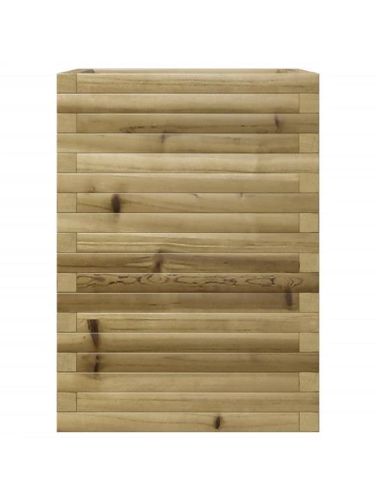 Zahradní truhlík 50 x 50 x 68,5 cm impregnované borové dřevo