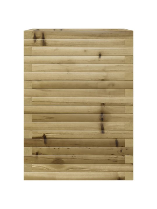 Zahradní truhlík 50 x 50 x 68,5 cm impregnované borové dřevo