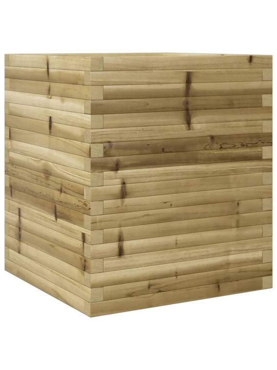 Zahradní truhlík 60 x 60 x 68,5 cm impregnované borové dřevo