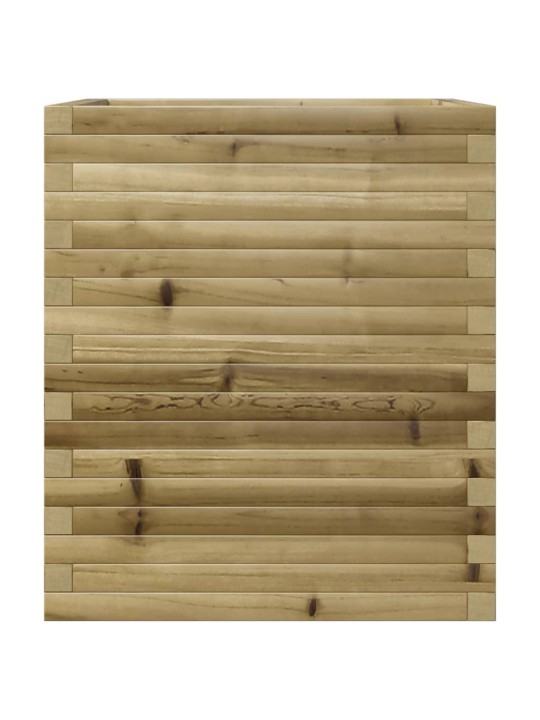 Zahradní truhlík 60 x 60 x 68,5 cm impregnované borové dřevo