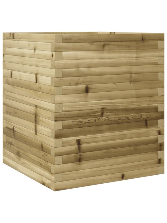 Zahradní truhlík 60 x 60 x 68,5 cm impregnované borové dřevo