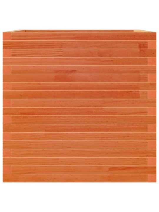 Zahradní truhlík voskově hnědý 70x70x68,5 cm masivní borovice