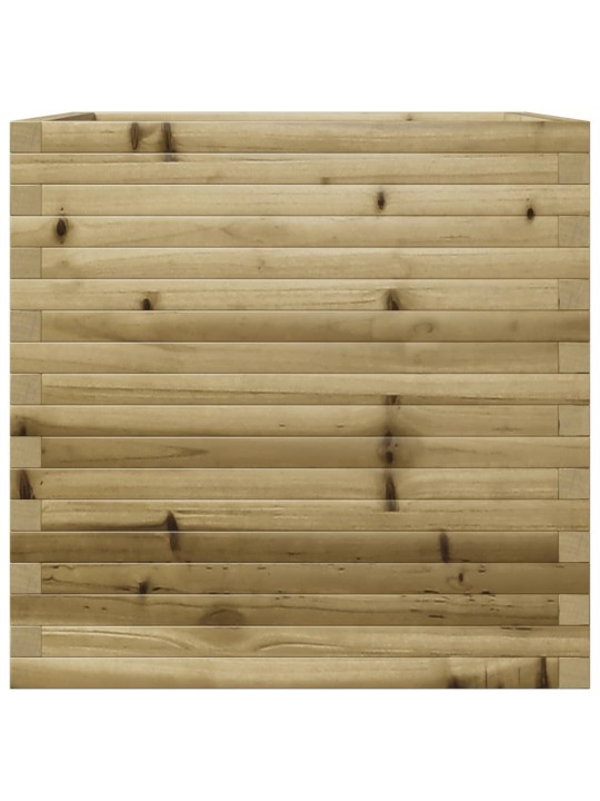Zahradní truhlík 70 x 70 x 68,5 cm impregnované borové dřevo