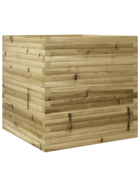 Zahradní truhlík 70 x 70 x 68,5 cm impregnované borové dřevo
