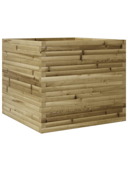 Zahradní truhlík 80 x 80 x 68,5 cm impregnované borové dřevo