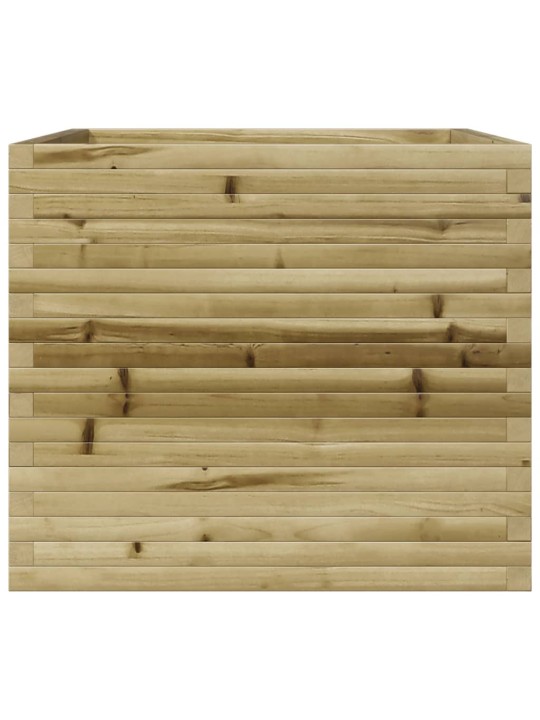 Zahradní truhlík 80 x 80 x 68,5 cm impregnované borové dřevo