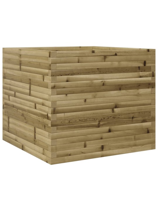 Zahradní truhlík 80 x 80 x 68,5 cm impregnované borové dřevo