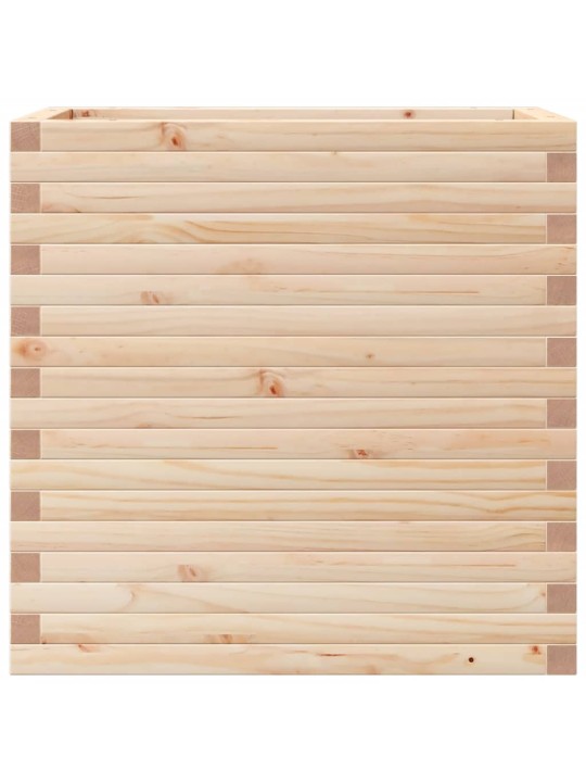 Zahradní truhlík 70 x 50 x 68,5 cm masivní borové dřevo