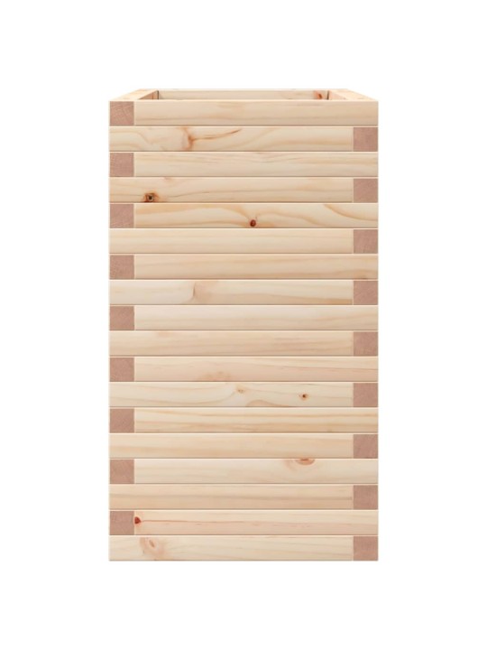 Zahradní truhlík 70 x 50 x 68,5 cm masivní borové dřevo