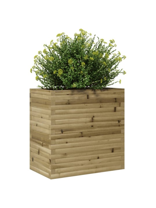 Zahradní truhlík 70 x 40 x 68,5 cm impregnované borové dřevo