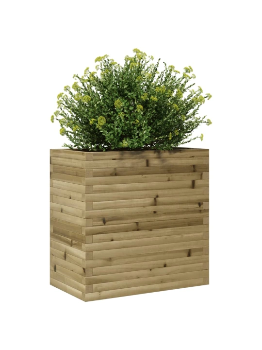 Zahradní truhlík 70 x 40 x 68,5 cm impregnované borové dřevo
