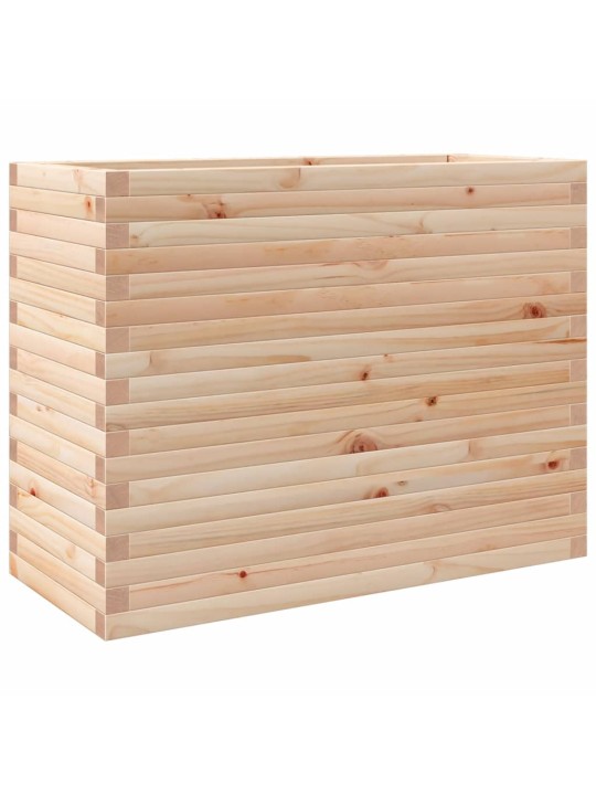 Zahradní truhlík 90 x 40 x 68,5 cm masivní borové dřevo