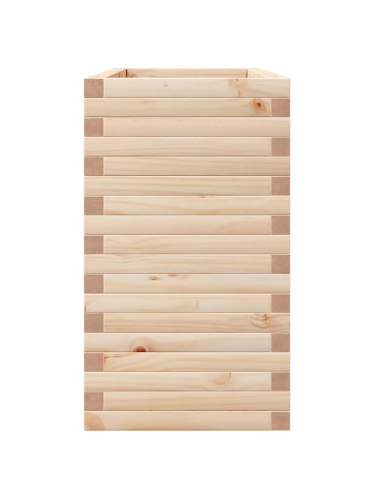 Zahradní truhlík 90 x 40 x 68,5 cm masivní borové dřevo