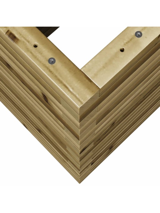 Zahradní truhlík 90 x 40 x 68,5 cm impregnované borové dřevo
