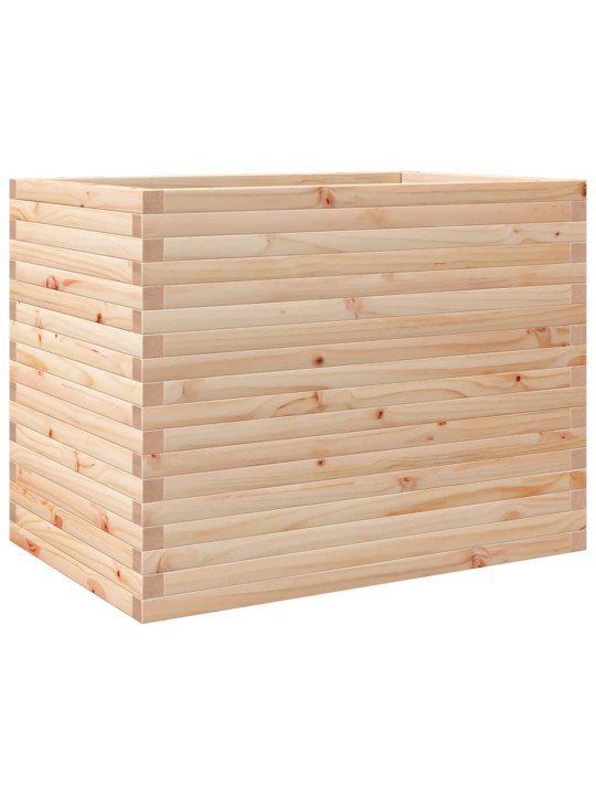 Zahradní truhlík 90 x 60 x 68,5 cm masivní borové dřevo