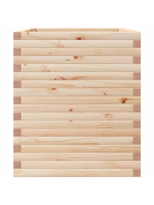 Zahradní truhlík 90 x 60 x 68,5 cm masivní borové dřevo