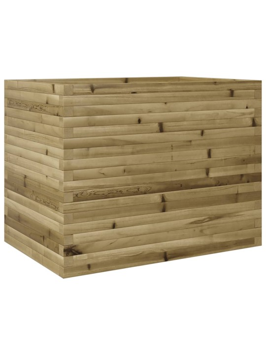 Zahradní truhlík 90 x 60 x 68,5 cm impregnované borové dřevo
