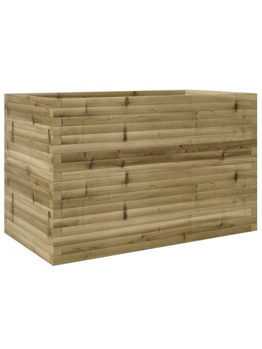 Zahradní truhlík 110 x 60 x 68,5 cm impregnované borové dřevo