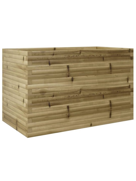 Zahradní truhlík 110 x 60 x 68,5 cm impregnované borové dřevo