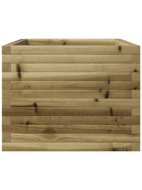 Zahradní truhlík 60 x 60 x 49,5 cm impregnované borové dřevo