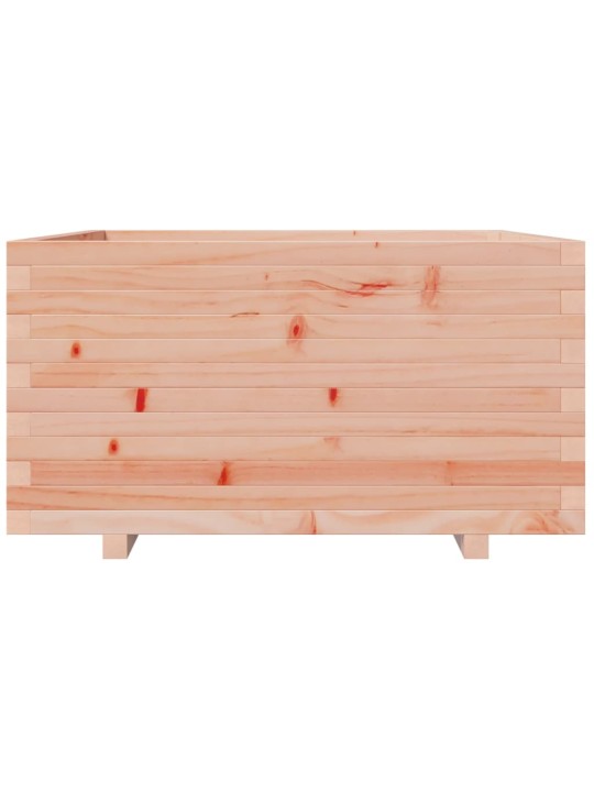 Zahradní truhlík 90 x 90 x 49,5 cm masivní dřevo douglasky