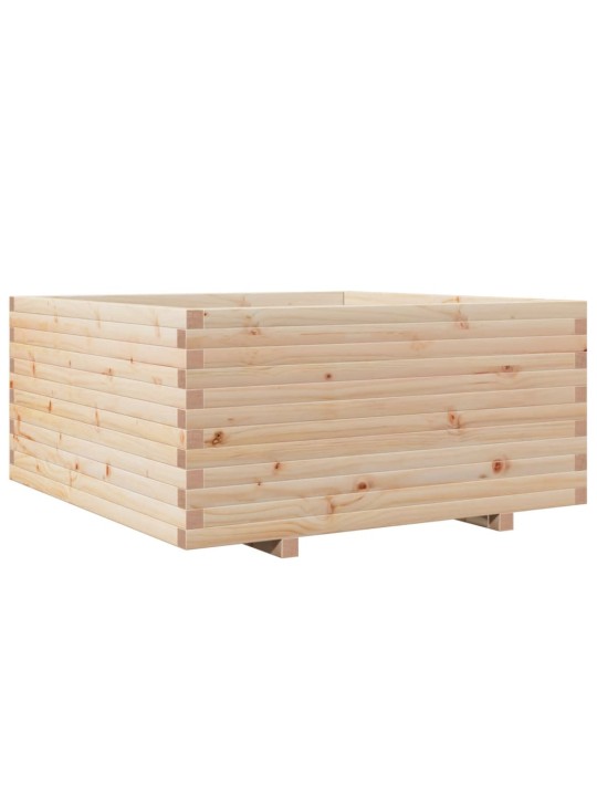 Zahradní truhlík 100 x 100 x 49,5 cm masivní borové dřevo