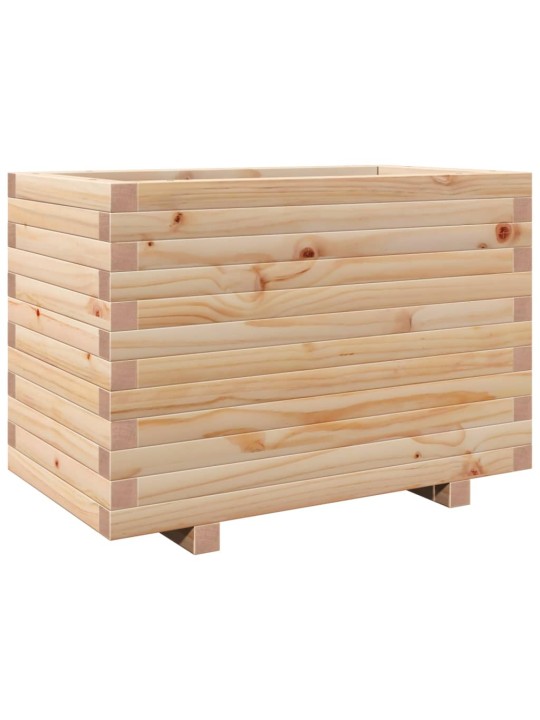 Zahradní truhlík 70 x 40 x 49,5 cm masivní borové dřevo