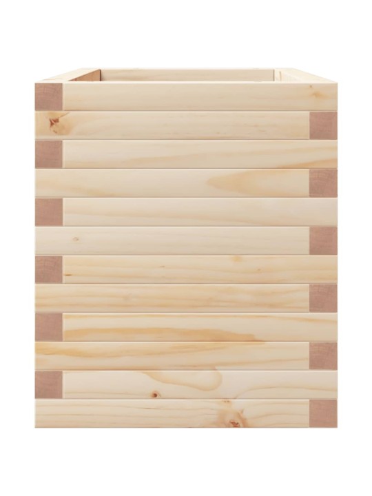 Zahradní truhlík 70 x 40 x 49,5 cm masivní borové dřevo