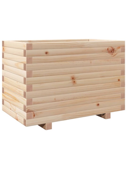 Zahradní truhlík 70 x 40 x 49,5 cm masivní borové dřevo
