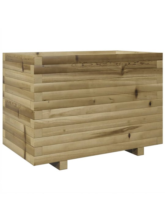 Zahradní truhlík 70 x 40 x 49,5 cm impregnované borové dřevo