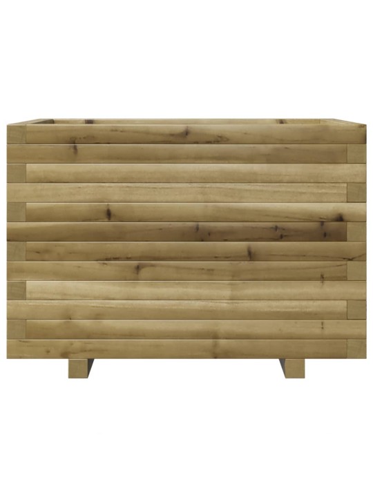 Zahradní truhlík 70 x 40 x 49,5 cm impregnované borové dřevo