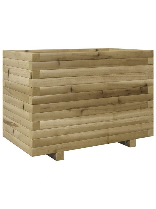 Zahradní truhlík 70 x 40 x 49,5 cm impregnované borové dřevo