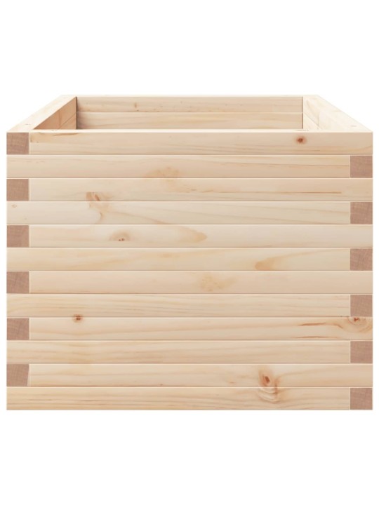 Zahradní truhlík 90 x 60 x 49,5 cm masivní borové dřevo