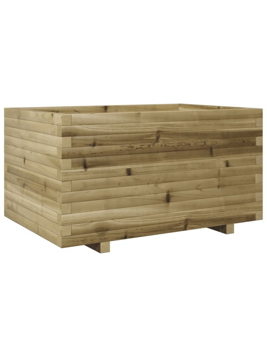 Zahradní truhlík 90 x 60 x 49,5 cm impregnované borové dřevo