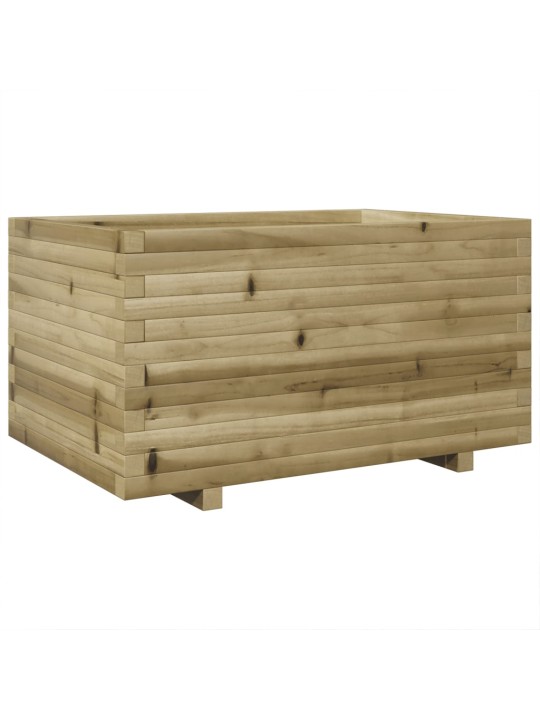 Zahradní truhlík 90 x 60 x 49,5 cm impregnované borové dřevo