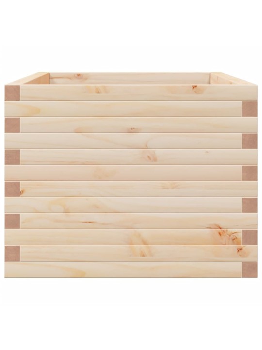 Zahradní truhlík 110 x 60 x 49,5 cm masivní borové dřevo