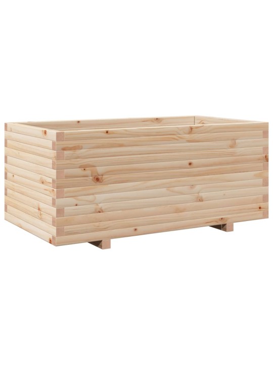 Zahradní truhlík 110 x 60 x 49,5 cm masivní borové dřevo