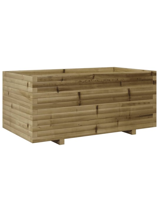 Zahradní truhlík 110 x 60 x 49,5 cm impregnované borové dřevo
